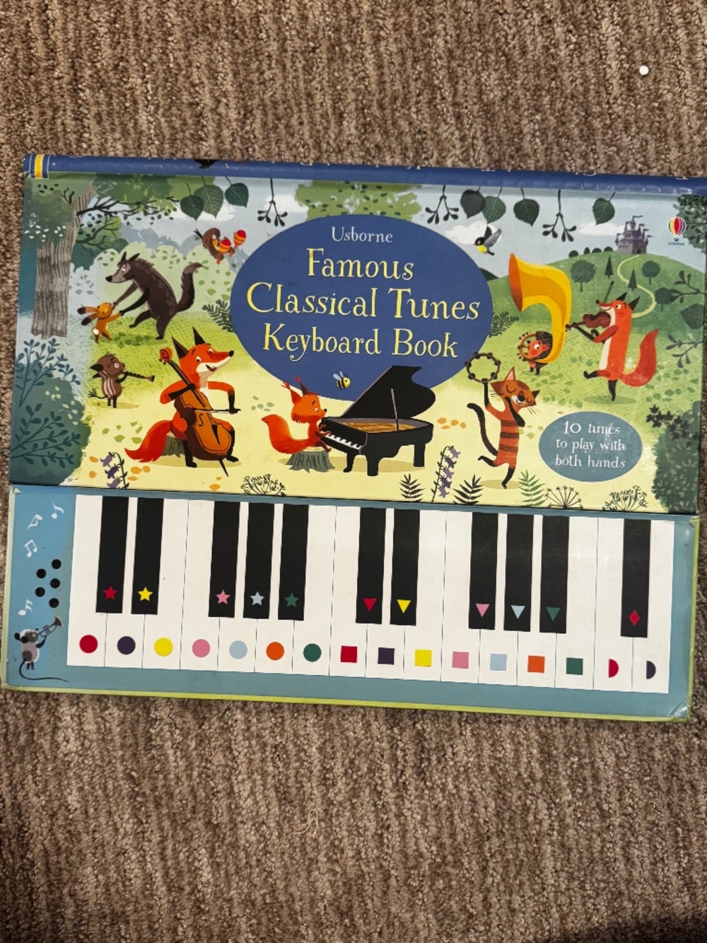 Usborne | Famous Classical Tunes Keyboard Book